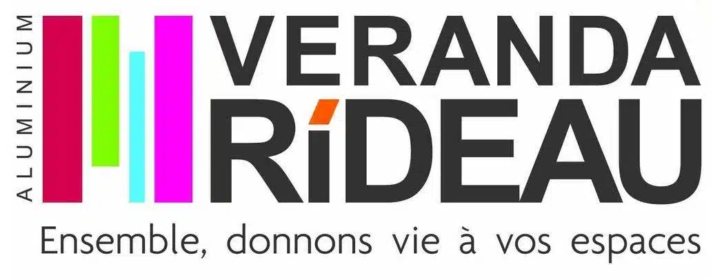 Logo de l'entreprise véranda rideau, partenaire de JMS, menuisier à Saint-Hilaire-le-Vouhis