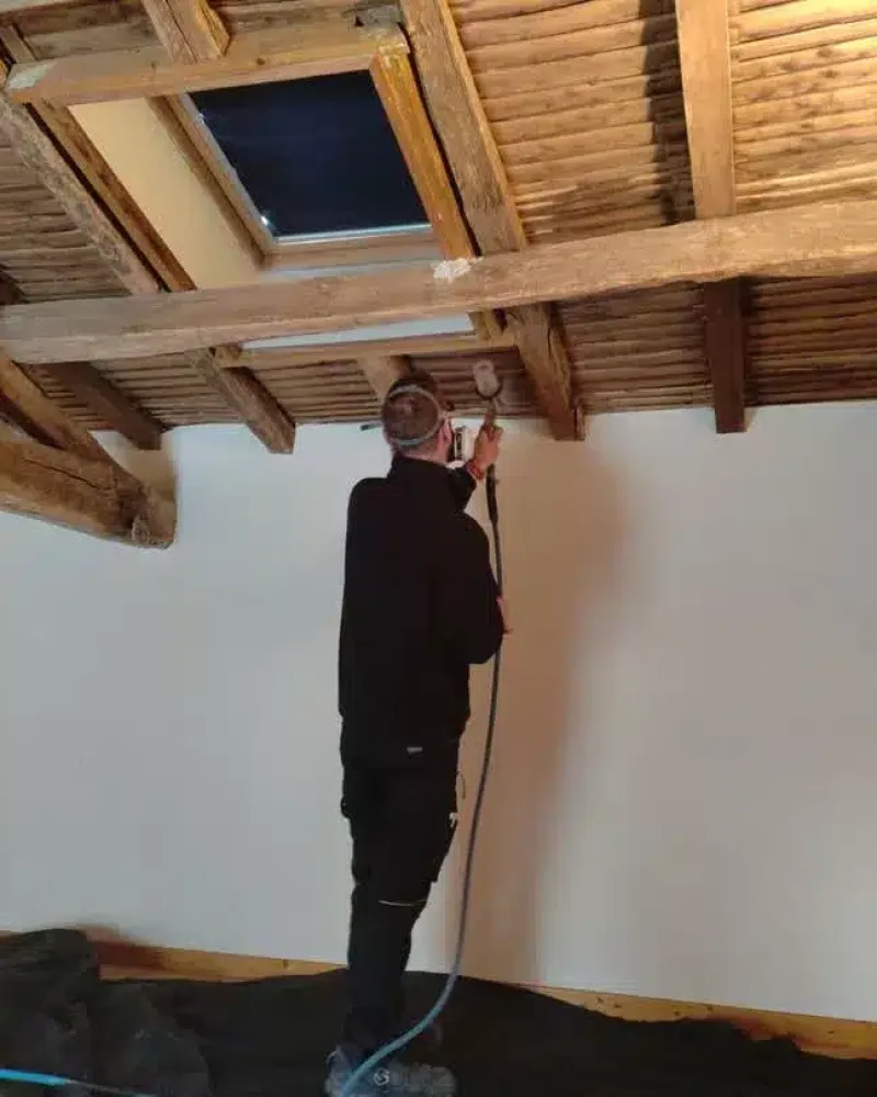 Réalisation de charpente par JMS, menuisier à Saint-Hilaire-le-Vouhis