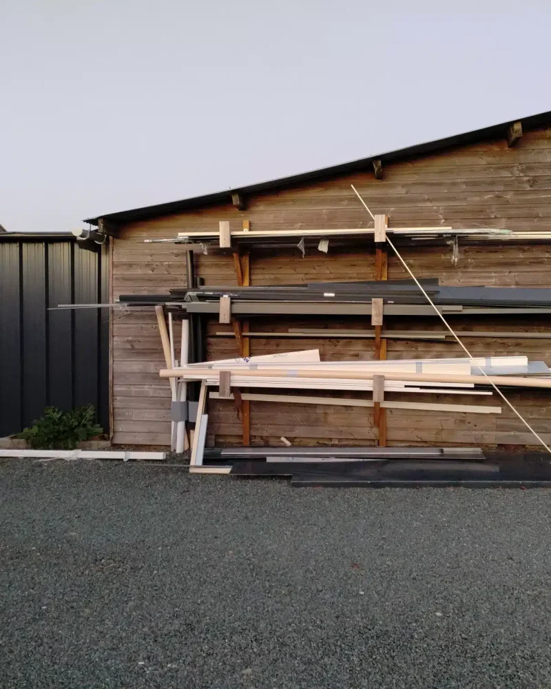Réalisation de charpente par JMS, menuisier à Saint-Hilaire-le-Vouhis