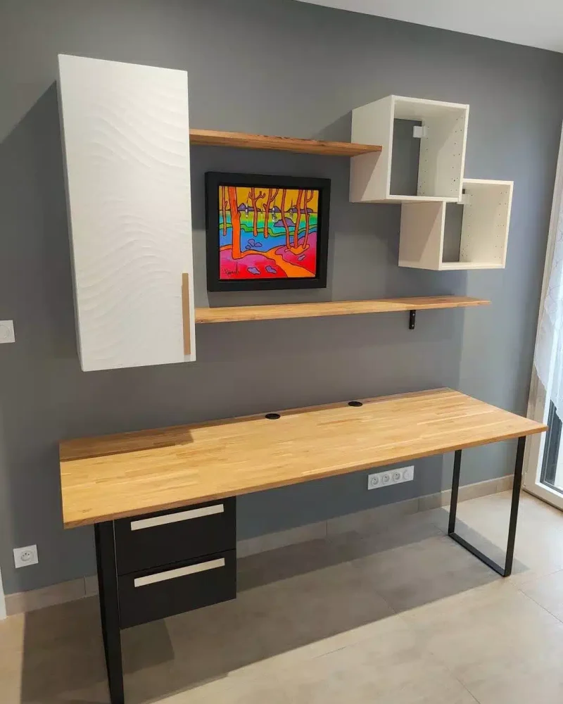 Réalisation de menuiseries intérieures par JMS, menuisier à Saint-Hilaire-le-Vouhis