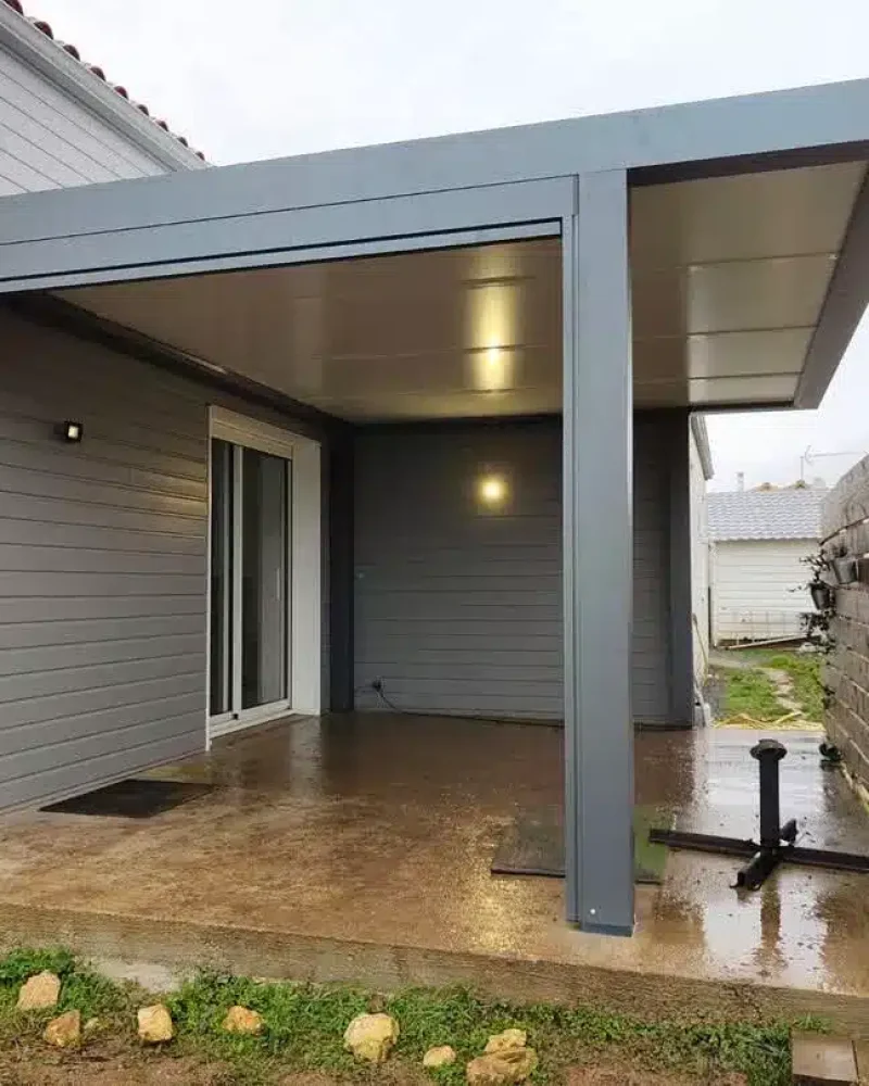 Réalisation de pergolas et vérandas par JMS, menuisier à Saint-Hilaire-le-Vouhis